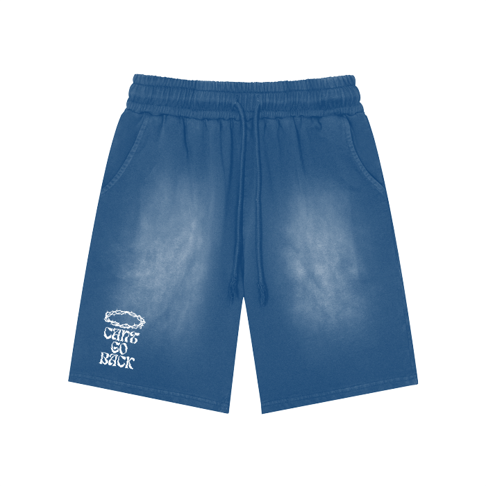 Can't Go Back Monkey Washed Shorts