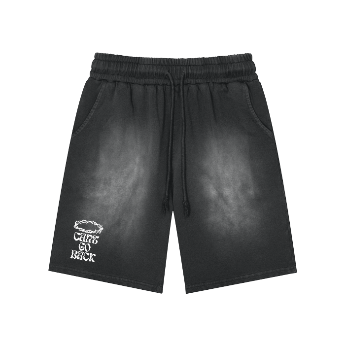 Can't Go Back Monkey Washed Shorts