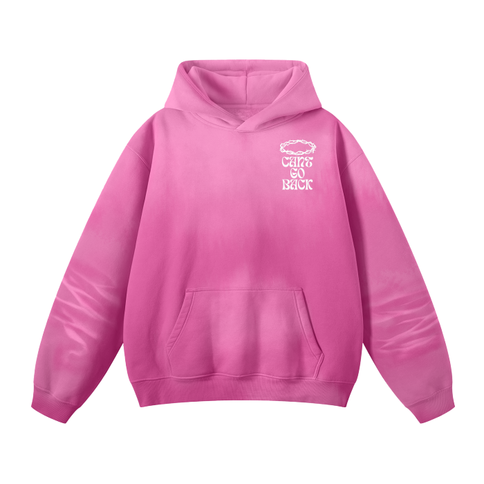 Can't Go Back Unisex Monkey Washed Hoodie